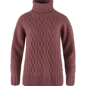 Övik Cable Knit Roller Neck W