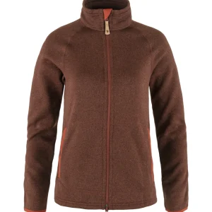 Övik Fleece Zip Sweater W